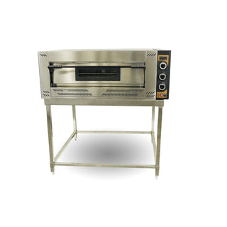 Prisma Food Single Deck Gas Pizza&Bakery Ovens - BakerMax PMG-9