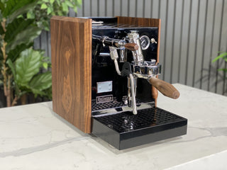 Bellezza Chiara Leva Black - 1 Group Commercial Espresso Machine - Timber