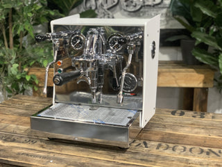 Brugnetti Giulietta - 1 Group White & Stainless - Brand New