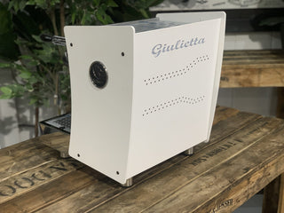Brugnetti Giulietta - 1 Group White & Stainless - Brand New