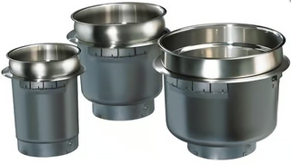 Hatco Built-In Round Heated Well with drain - 10.1L (11 Quart) - HWB-11QTD