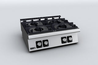 Kore 700 Series Bench Top 4 Gas Burners - Fagor C-G740H