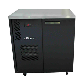 Williams Cameo - One Door Black Colorbond Under Counter Display Refrigerator HC1USB