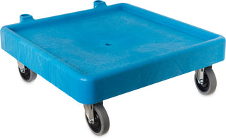 Carlisle E-Z Glide Blue Warewashing Rack Dolly without Handle 572mm x 572mm x 203mm - C223614