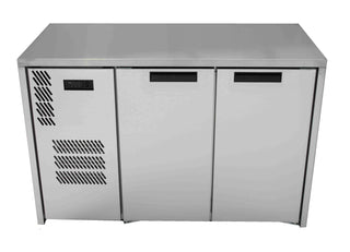 Williams Cameo 2 Solid Door Back Bar Fridge - Stainless Steel HC2USSHC