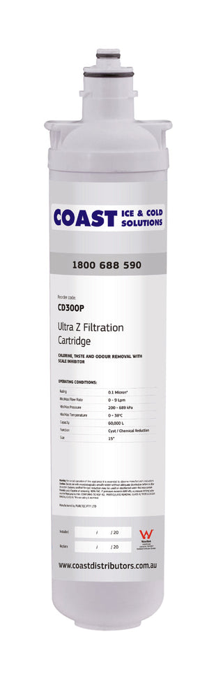 Ice-O-Matic CD300P Water Filter Cartridge for CD30