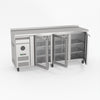 Thermaster Tropicalised Three Door Bar Fridge CM20G