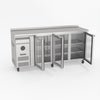 Thermaster Tropicalised Three Door Bar Fridge CM20G
