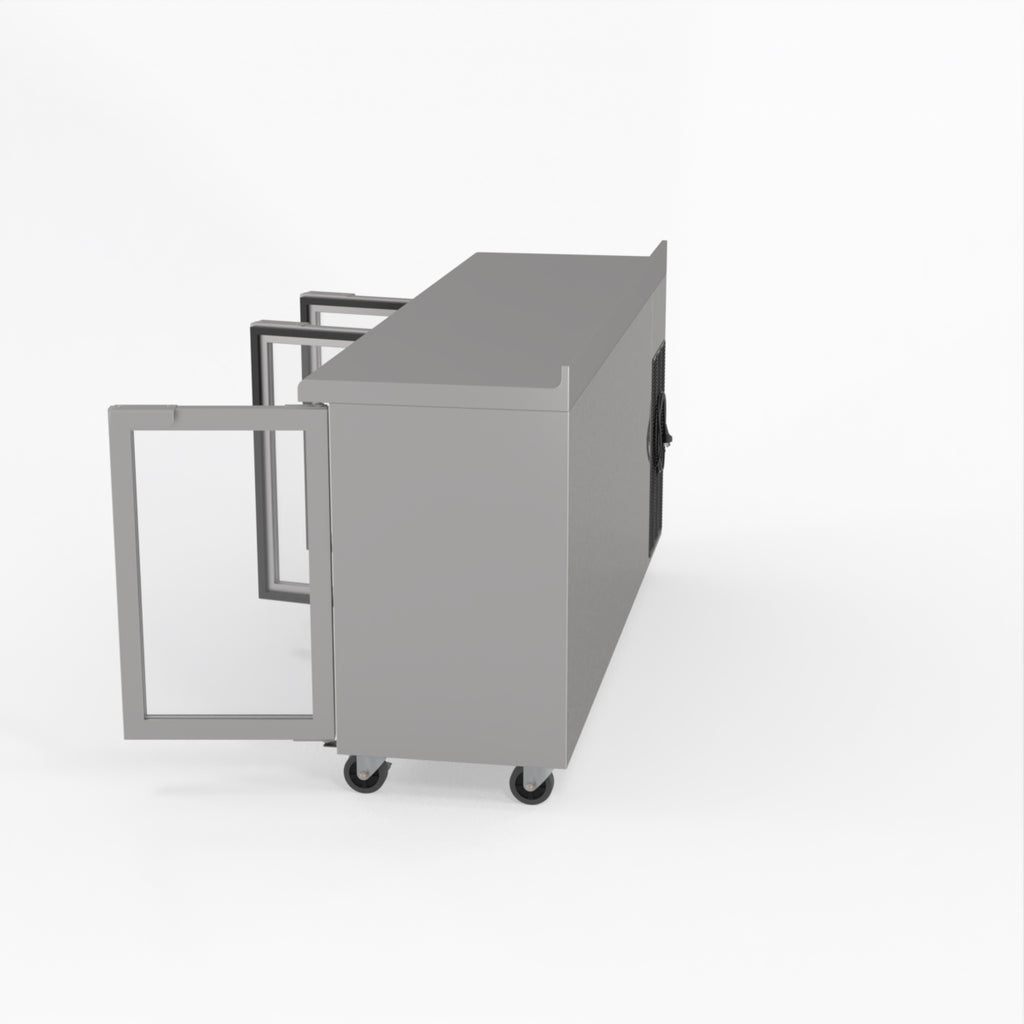 Thermaster Tropicalised Three Door Bar Fridge CM20G