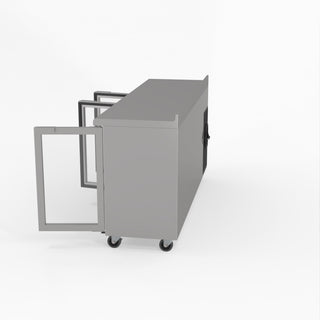 Thermaster Tropicalised Three Door Bar Fridge CM20G