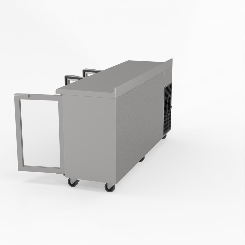 Thermaster Tropicalised Three Door Bar Fridge CM20G