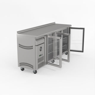 Thermaster Tropicalised Three Door Bar Fridge CM20G