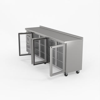 Thermaster Tropicalised Four Door Bar Fridge CM25G