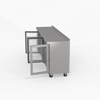 Thermaster Tropicalised Four Door Bar Fridge CM25G