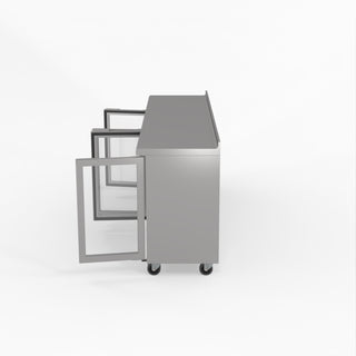 Thermaster Tropicalised Four Door Bar Fridge CM25G