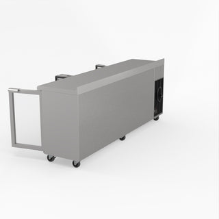 Thermaster Tropicalised Four Door Bar Fridge CM25G