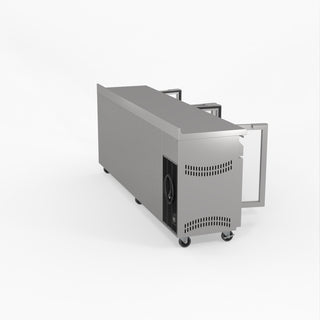 Thermaster Tropicalised Four Door Bar Fridge CM25G