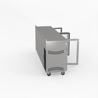 Thermaster Tropicalised Four Door Bar Fridge CM25G