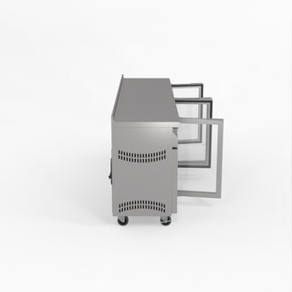 Thermaster Tropicalised Four Door Bar Fridge CM25G