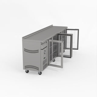 Thermaster Tropicalised Four Door Bar Fridge CM25G