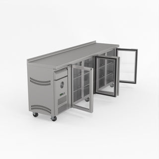 Thermaster Tropicalised Four Door Bar Fridge CM25G