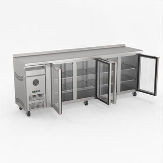 Thermaster Tropicalised Four Door Bar Fridge CM25G