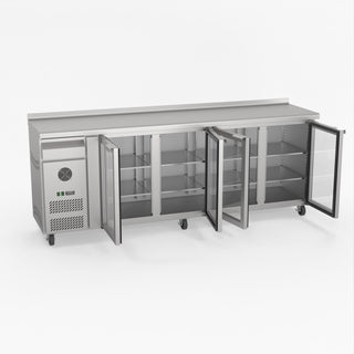 Thermaster Tropicalised Four Door Bar Fridge CM25G