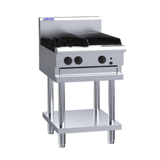 Luus 2 Burner 300mm Chargrill Cooktop CS-2B3C-LPG - LPG