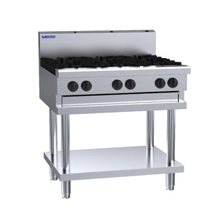Luus 6 Burner Cooktop CS-6B-NG - Natural Gas