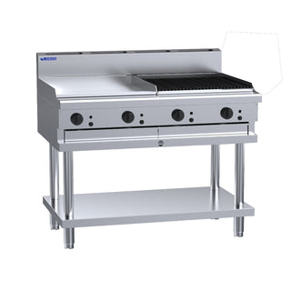 Luus 600mm Griddle 600mm Chargrill CS-6P6C-NG - Natural Gas
