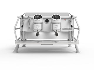 San Remo Cafe Racer Naked - 2 Group Commercial Espresso Machine White - Brand New