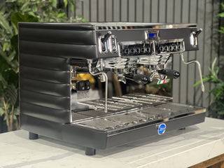 Caramali Bubble - 2 Group Commercial Espresso Machine - Black - Brand New