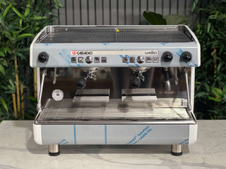 Casadio Undici - 2 Group - Brand New White & Stainless Commercial Espresso Machine
