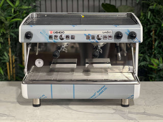 Casadio Undici - 2 Group - Brand New White & Stainless Commercial Espresso Machine