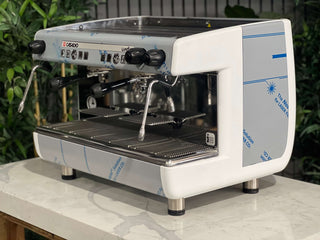Casadio Undici - 2 Group - Brand New White & Stainless Commercial Espresso Machine