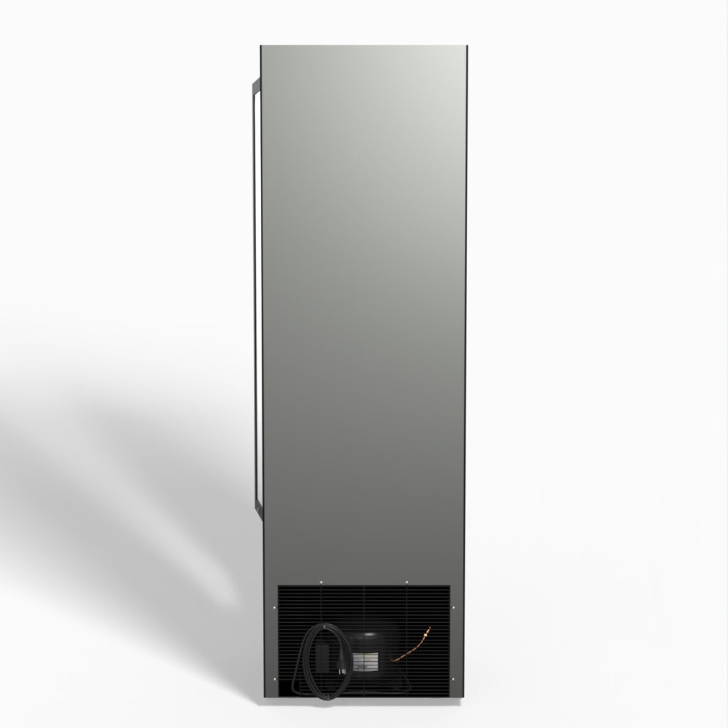 AG 274L Upright Glass Door Display/Drinks Fridge - Black DF274B