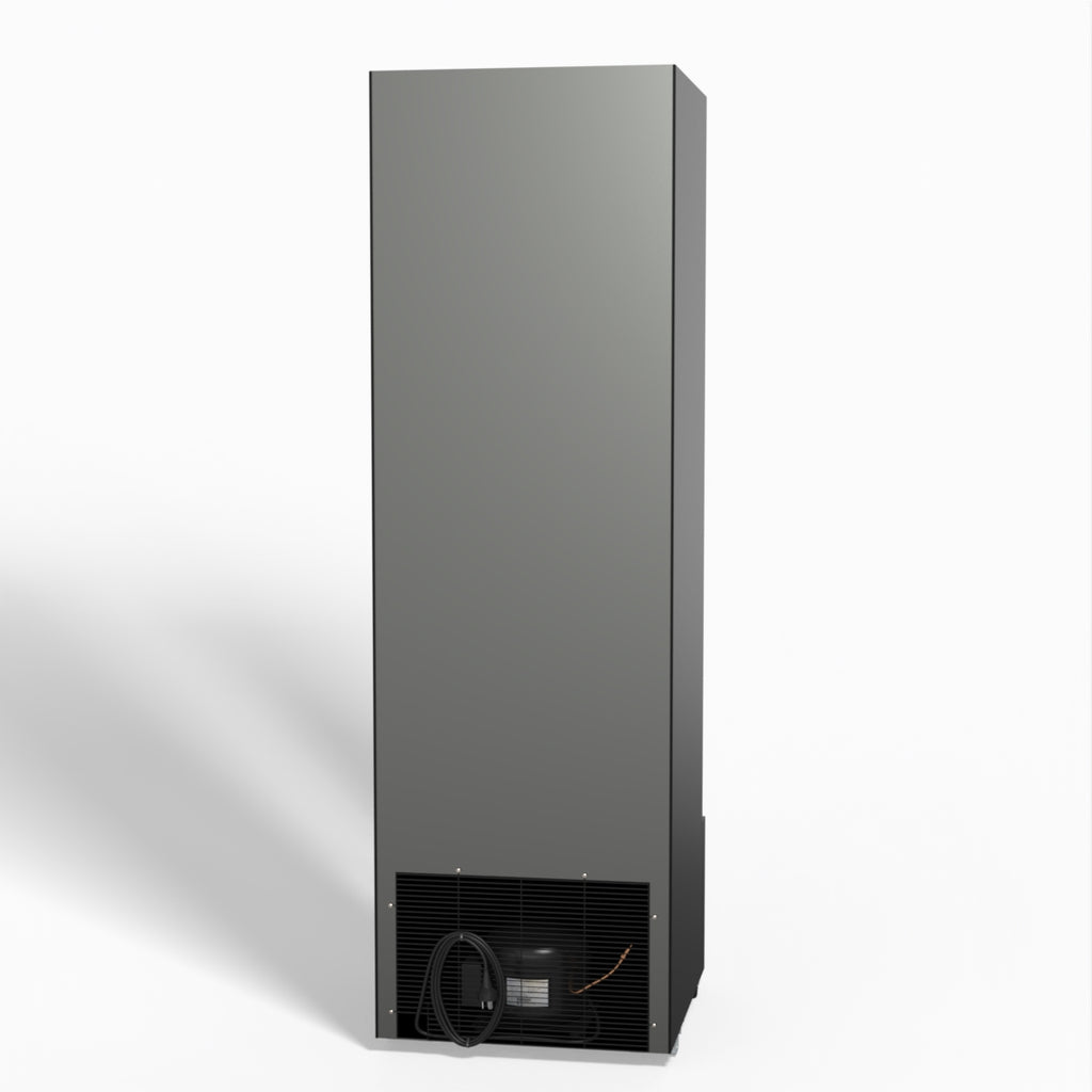 AG 274L Upright Glass Door Display/Drinks Fridge - Black DF274B