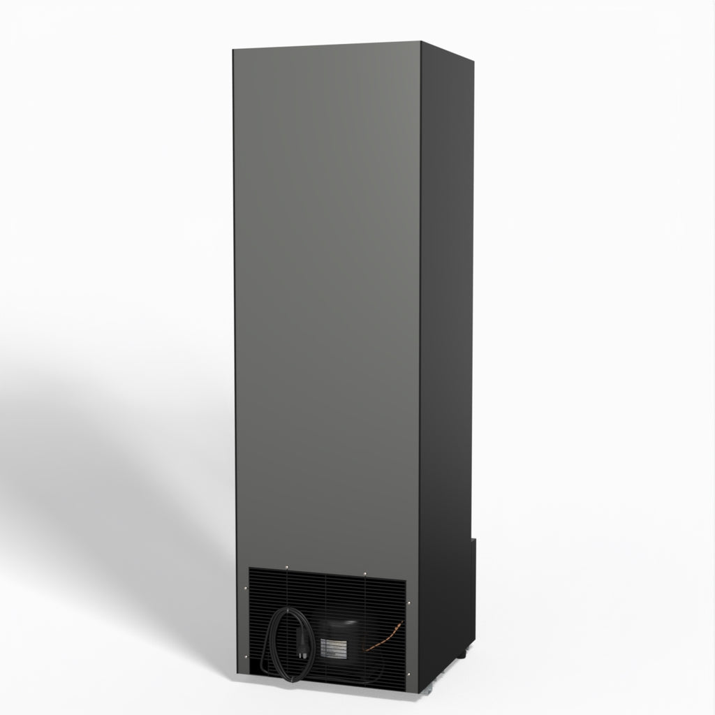 AG 274L Upright Glass Door Display/Drinks Fridge - Black DF274B
