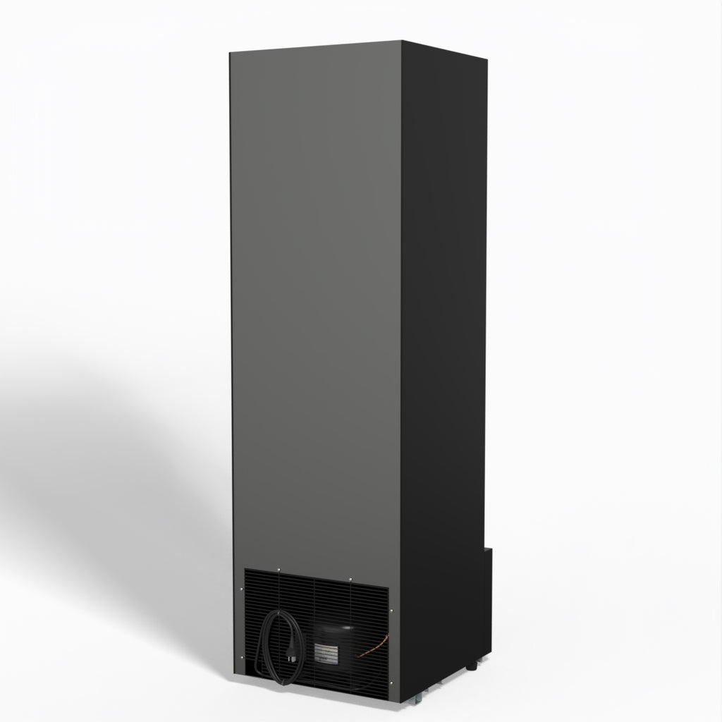 AG 274L Upright Glass Door Display/Drinks Fridge - Black DF274B
