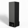 AG 274L Upright Glass Door Display/Drinks Fridge - Black DF274B