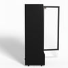 AG 274L Upright Glass Door Display/Drinks Fridge - Black DF274B