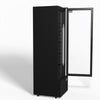 AG 274L Upright Glass Door Display/Drinks Fridge - Black DF274B