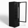 AG 274L Upright Glass Door Display/Drinks Fridge - Black DF274B