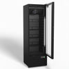 AG 274L Upright Glass Door Display/Drinks Fridge - Black DF274B