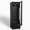 AG 274L Upright Glass Door Display/Drinks Fridge - Black DF274B