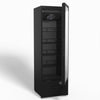 AG 274L Upright Glass Door Display/Drinks Fridge - Black DF274B