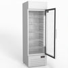 AG 383L Upright Glass Door Display/Drinks Fridge - White with Light Box DF383WL