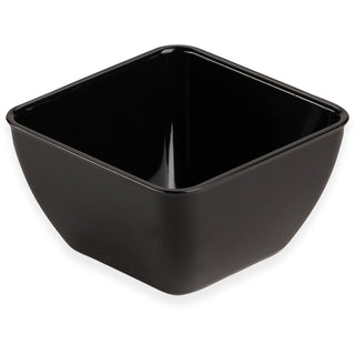 Carlisle Black SAN Square Bowl 350mL Capacity 102mm x 102mm x 64mm - Pack of 48 - DXSB1203