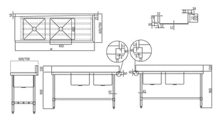 Mixrite Stainless Steel Dishwasher Double Inlet Right Sink - 700mmD WSS27165L