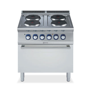 Electrolux 700XP 4 Hob Electric Cook Top on Electric Oven 800mm - E7ECEH4RE0